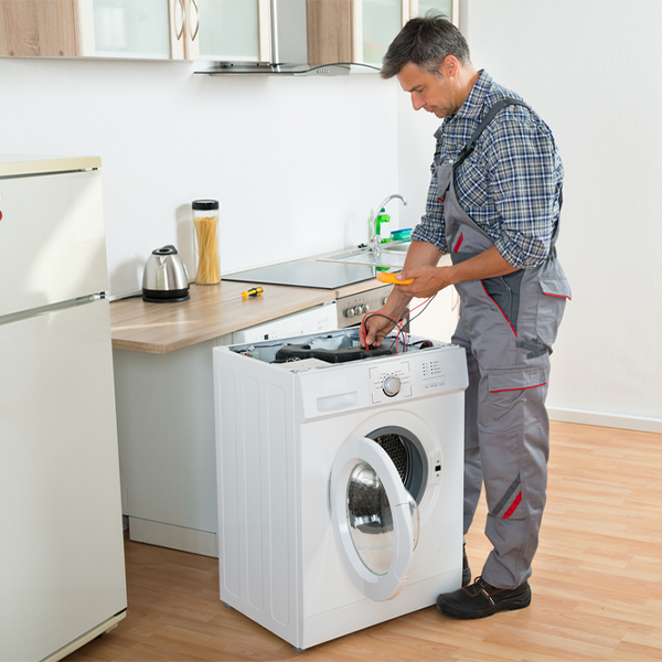 can you walk me through the steps of troubleshooting my washer issue in Clio SC